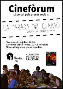 La Tarara del Chapao, projecció 08/07/2016